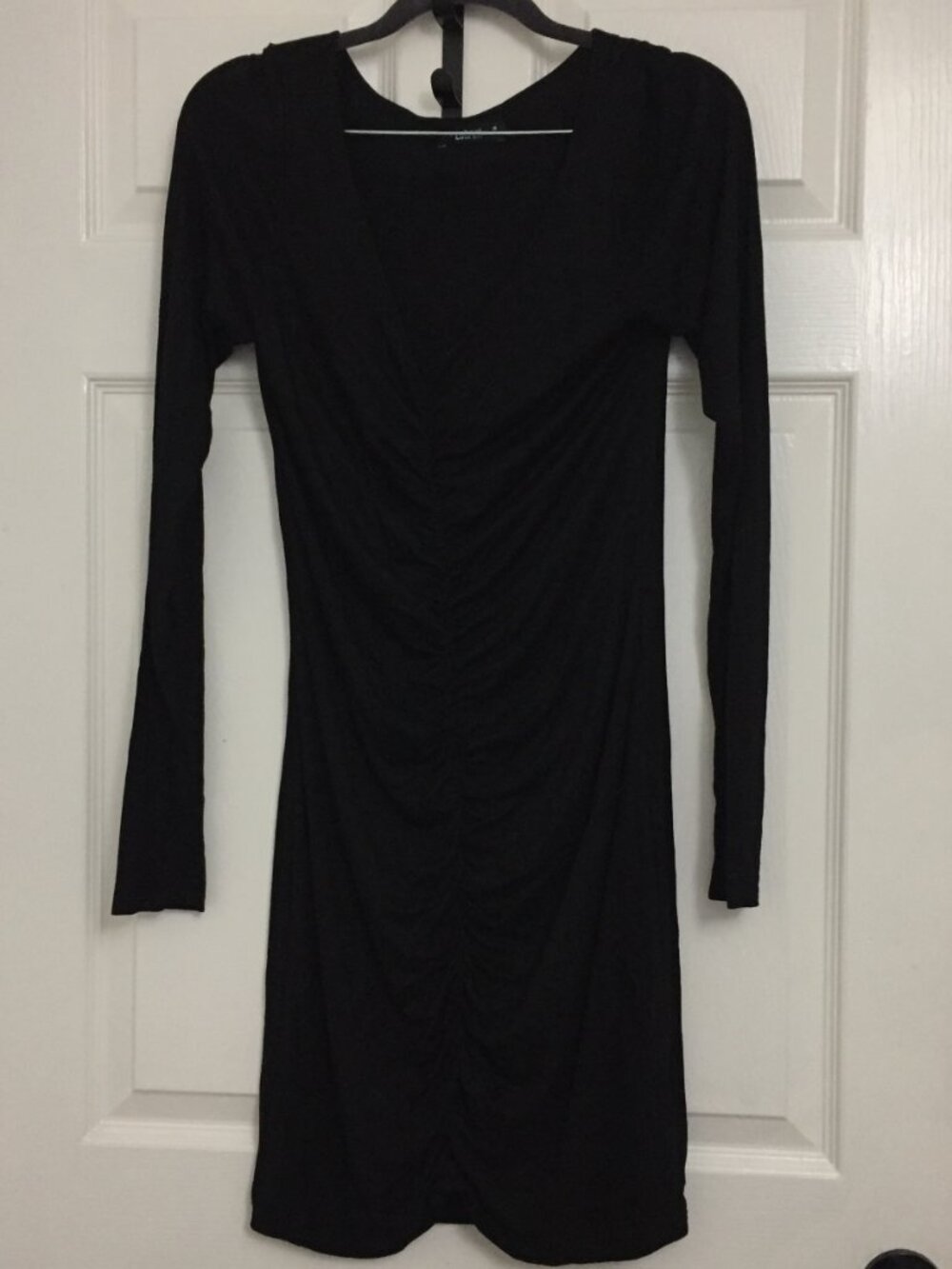 Michael Lauren Black Long Sleeve Dress